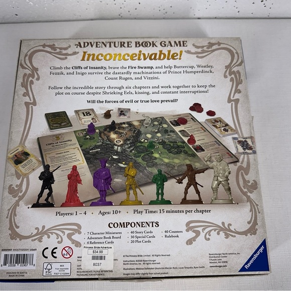 The Princess Bride Adventure Book Game - Picture 2 of 15